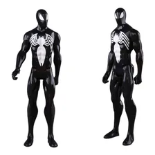 Boneco Homem Aranha Preto Marvel 30cm Hasbro Pronta Foto mini  2