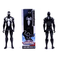 Boneco Homem Aranha Preto Marvel 30cm Hasbro Pronta Foto  mini 1
