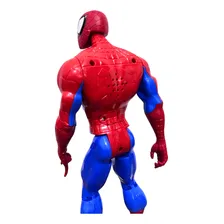 Boneco Homem Aranha Vermelho E Azul Luz E Som 30cm Foto mini 4