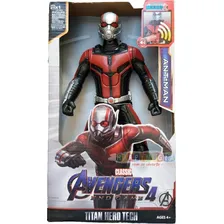 Boneco Homem Formiga Articulado 30cm Com Luz E Som Foto mini 1