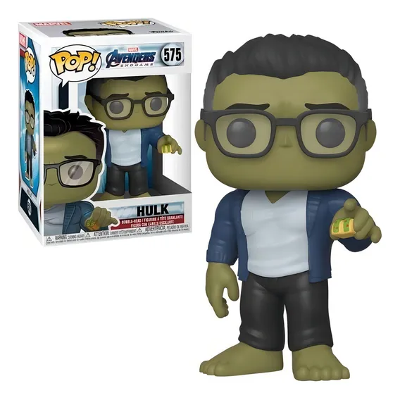 Boneco Hulk 575 Marvel Avengers Funko Pop Pronta Foto 1