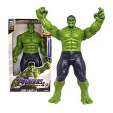 Boneco Hulk Articulado Avengers 30cm Com Som Luz Presente Foto mini 2