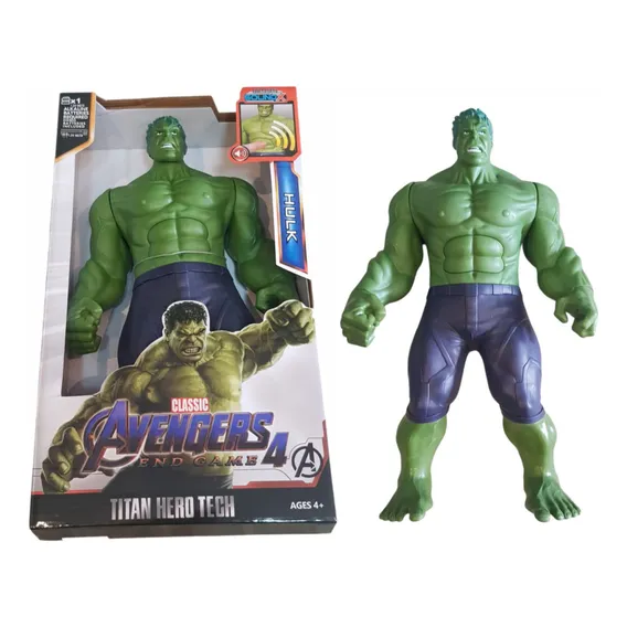 Boneco Hulk - Classico - Com Som Foto 1