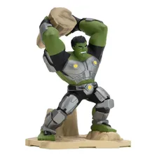 Boneco Hulk Estátua Colecionável 15cm - Marvel Foto mini 3