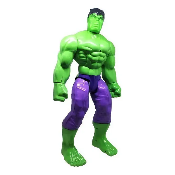 Boneco Hulk ,Her贸is Brinquedo Grande Articulado 40cm Foto 1