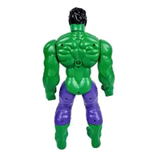 Boneco Hulk ,Her贸is Brinquedo Grande Articulado 40cm Foto mini 4