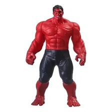 Boneco Hulk Vermelho 30 Cm Com Som Articulado Foto mini 1