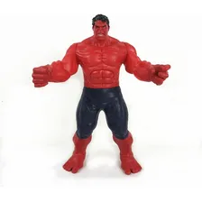 Boneco Hulk Vermelho 30 Cm Com Som Articulado Foto mini 2