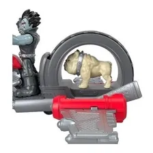 Boneco Imaginext Lobo E Motocicleta Dc Super Friends Mattel Foto mini 4