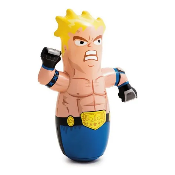 Boneco Inflável João Bobo Boxeador Intex Cor MMA Foto 1