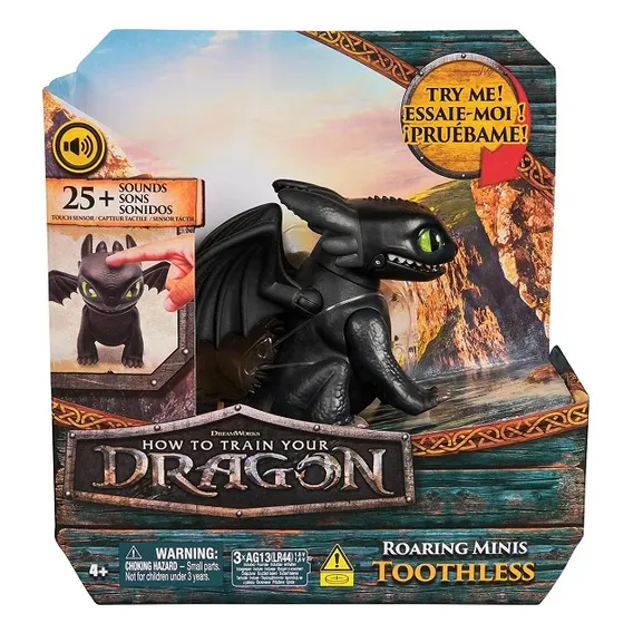 Boneco Interativo Banguela Como Treinar O Seu Dragao Sunny Foto 1