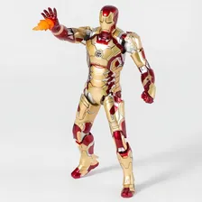 Boneco Iron Man Mark 42 Xlii Tony Stark Homem Ferro Foto mini 4