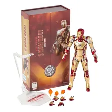 Boneco Iron Man Mark 42 Xlii Tony Stark Homem Ferro Foto mini 1