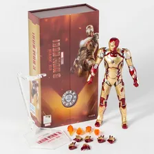 Boneco Iron Man Mark 42 Xlii Tony Stark Homem Ferro Foto mini 2