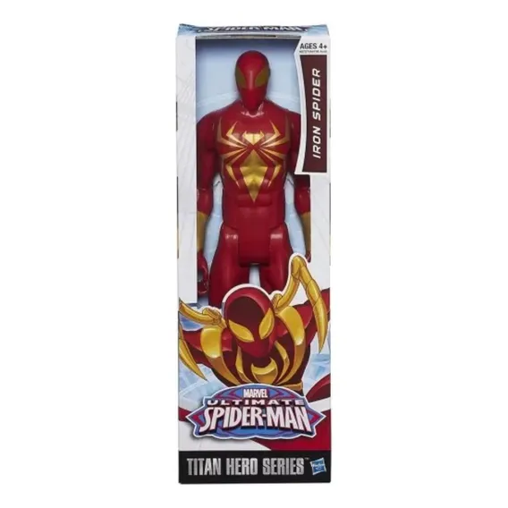 Boneco Iron Spider Ultimate Spider Man Raro Hasbro Foto 1