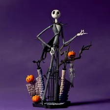 Boneco Jack Skellington Action Figure Revoltech Hallo Terror Foto mini  3