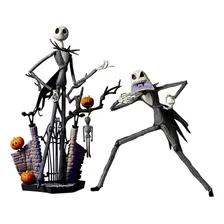 Boneco Jack Skellington Action Figure Revoltech Hallo Terror Foto  mini 1