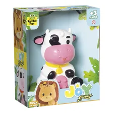 Boneco Joy Vaquinha De Vinil Macio - Samba Toys Foto mini 4