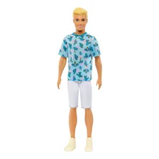 Boneco Ken Fashionista Ken Loiro Mattel Barbie 211 Foto mini 1