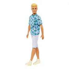 Boneco Ken Fashionista Ken Loiro Mattel Barbie 211 Foto mini 2