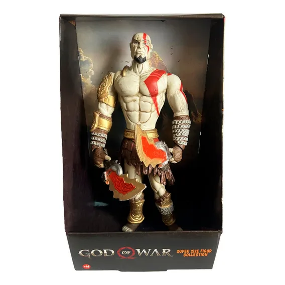 Boneco Kratos Articulado Action Figure God Of War 3 Grande Foto 1