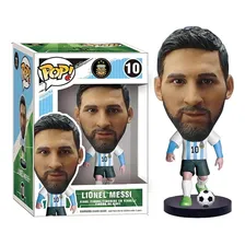 Boneco Lionel Messi Argentina Estilo Pop Caricato Divertido Foto mini 1
