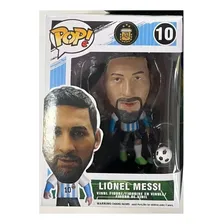 Boneco Lionel Messi Argentina Estilo Pop Caricato Divertido Foto mini 3