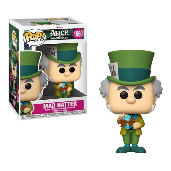 Boneco Mad Hatter 1060 Alice In Wonderland - Funko Pop Foto 1