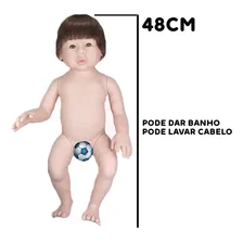 Boneco Mamãe Reborn Bebê Menino Pagão Foto mini 4