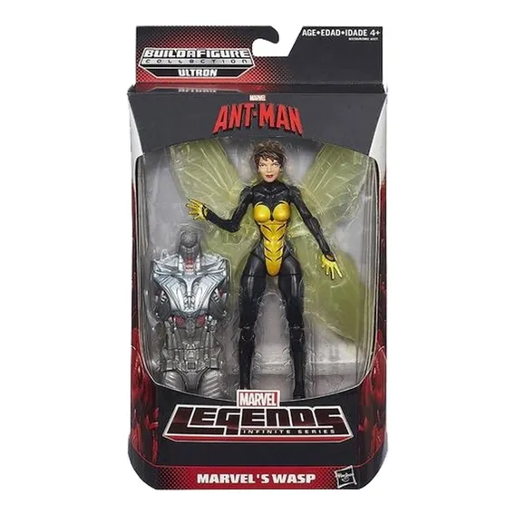 Boneco Marvel Legends Vespa Wasp Homem Formiga Ultron Comics Foto 1