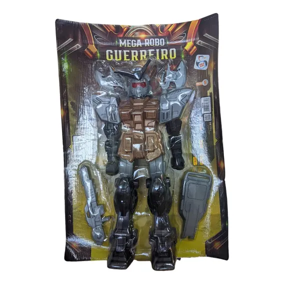 Boneco Mega Robô Guerreiro - Pica Pau 880 Foto 1
