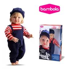 Boneco Menino Loui 53cm Bambola Brinquedos Foto mini 4