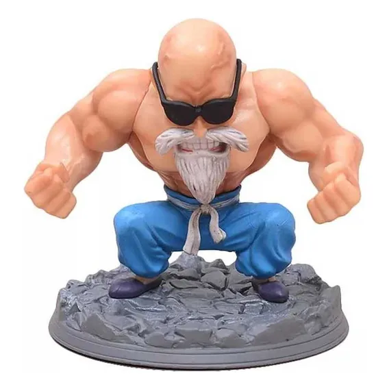 Boneco Mestre Kame Dragon Ball Anime 11cm Foto 1