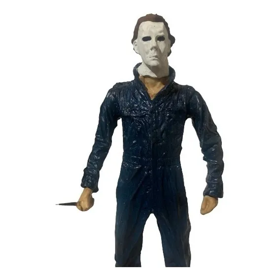 Boneco Michael Myers Halloween Em Resina 23cm Foto 1