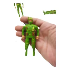 Boneco Militar 04 Peças Acessórios Soldado Operação Combate Cor Verde Foto mini 4