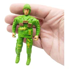 Boneco Militar 04 Peças Acessórios Soldado Operação Combate Cor Verde Foto mini 2
