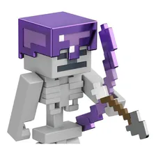 Boneco Minecraft Batalha Do Cavaleiro Esqueleto - Mattel Foto mini 3