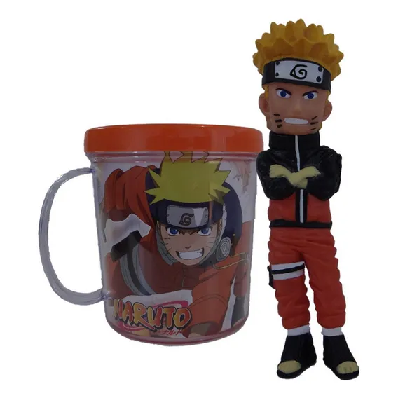 Boneco Naruto Com Caneca Personalizada Foto 1