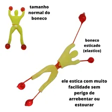 Boneco Ninja Gruda Parede Geleca Homem Aranha Foto mini 4