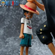 Boneco One Piece - Shanks E Luffy - Action Figure 18cm Foto mini 2