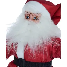 Boneco Papai Noel 55cm Decoração De Natal Papai Noel Pelúcia Foto mini  2