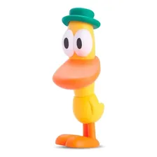 Boneco Pato Pocoyo - Brinquedo Infantil Cardoso Toys -vinil Foto mini 1
