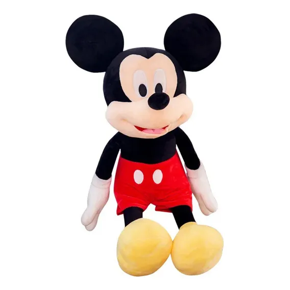 Boneco PelĂșcia Mickey Disney Gigante 100cm AntialĂ©rgico Cor Preto Foto 1