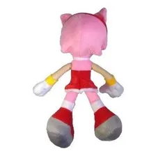 Boneco PelĂșcia Sonic Amy Rose 35 Cm Unisex Antialergico Foto mini 3