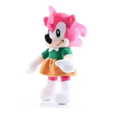 Boneco PelĂșcia Turma Do Sonic Amy Rose 70cm Gigante Rosa Foto mini 3