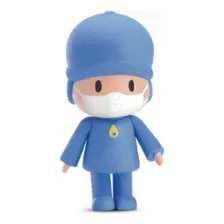 Boneco Pocoyo Vinil + Máscara Infantil Turma Do Pocoyo Foto mini  2