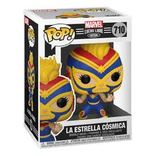 Boneco Pop Marvel Lucha Capitã Marvel 710 Funko Foto mini 3