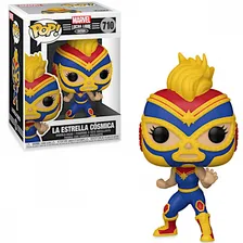 Boneco Pop Marvel Lucha Capitã Marvel 710 Funko Foto mini 2