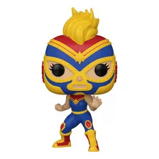 Boneco Pop Marvel Lucha Capitã Marvel 710 Funko Foto mini 1