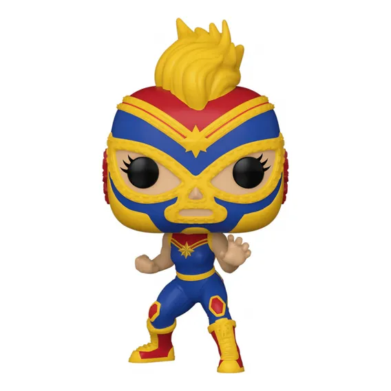 Boneco Pop Marvel Lucha Capitã Marvel 710 Funko Foto 1